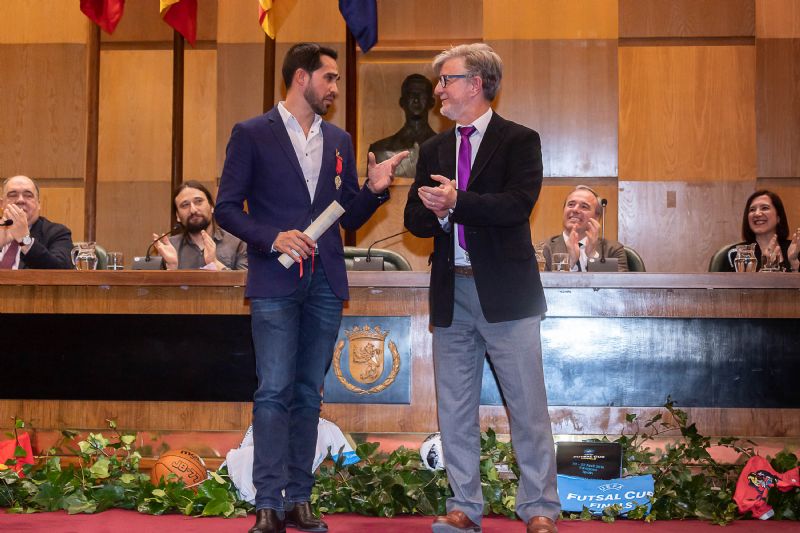 Alberto Contador, Medalla al Mérito Deportivo Ciudad de Zaragoza 2018