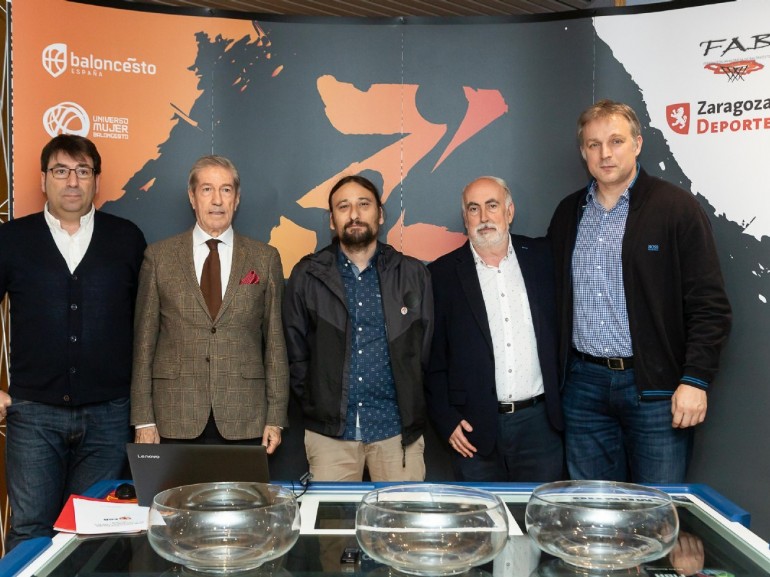 Zaragoza ultima los preparativos para celebrar el Campeonato de España de baloncesto júnior