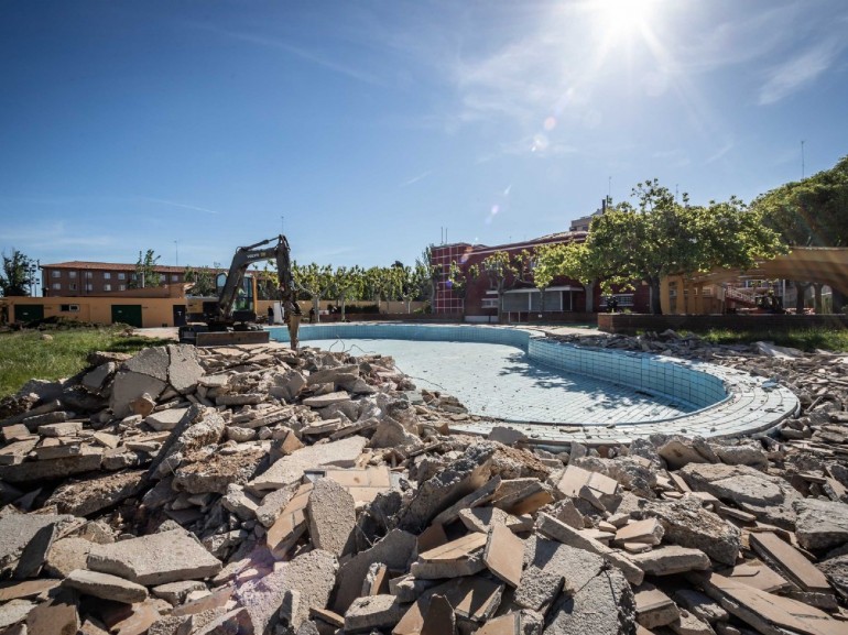 Comienza la reforma integral de las piscinas del CDM Gran Vía