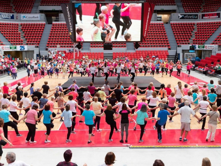 Fiesta fin de temporada de los cursillos municipales de Gimnasia de Mantenimiento 2019