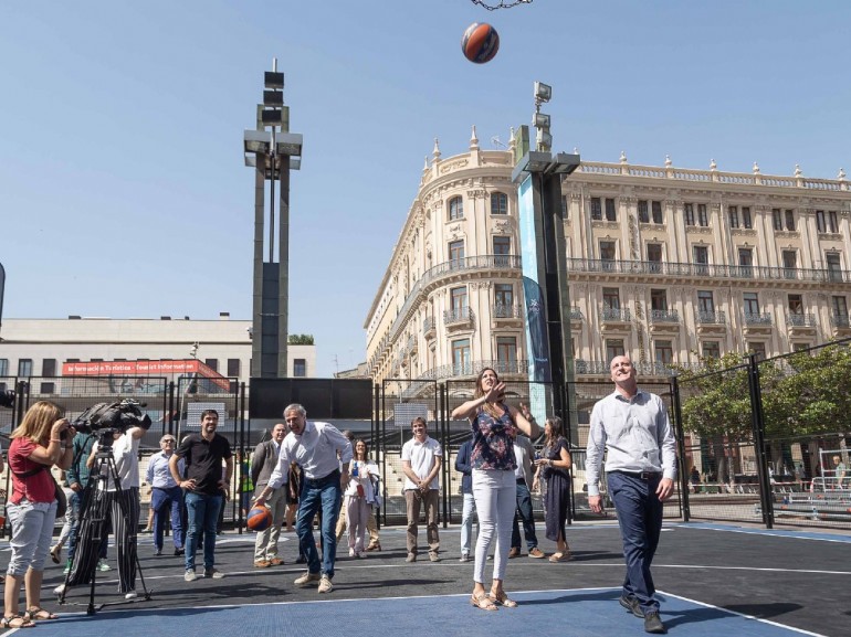 La Jaula ACB Movistar: el baloncesto callejero de primer nivel toma este fin de semana la plaza del Pilar
