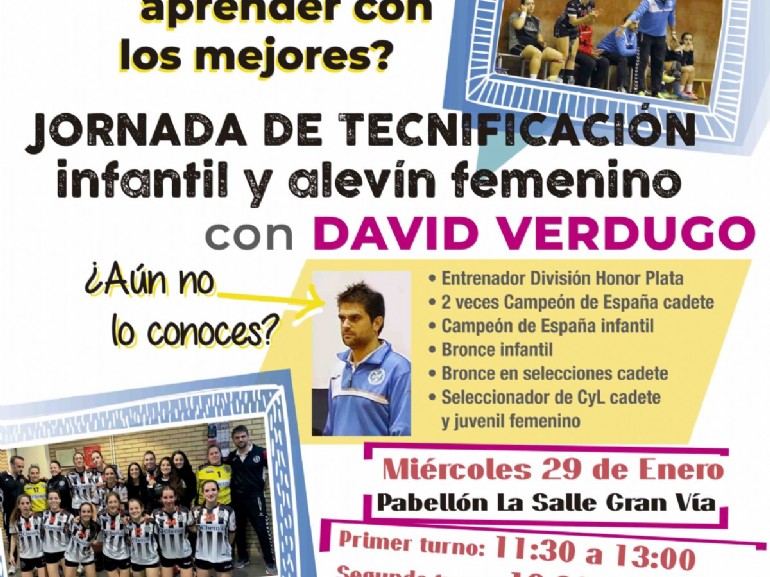 Jornadas de tecnificación de balonmano alevín e infantil