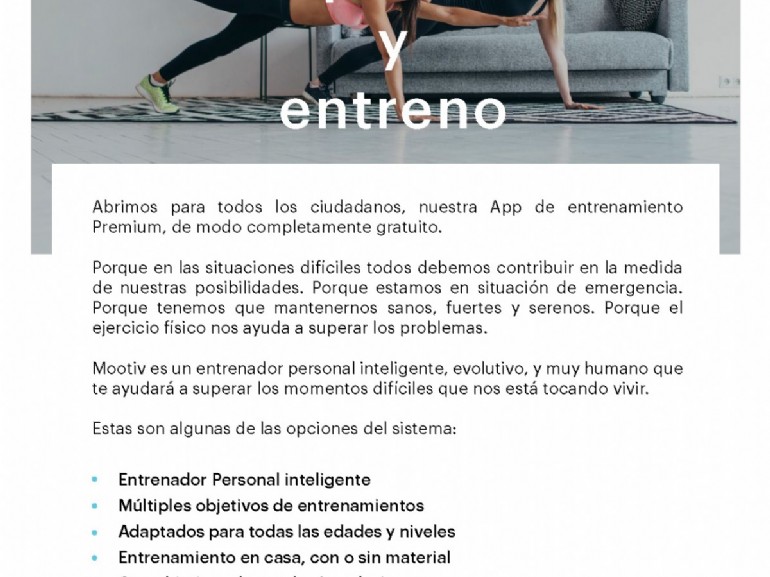 Mootiv - Entrenador personal