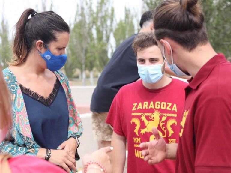 Zaragoza estrena su primera pista de parkour situada en el barrio del Actur