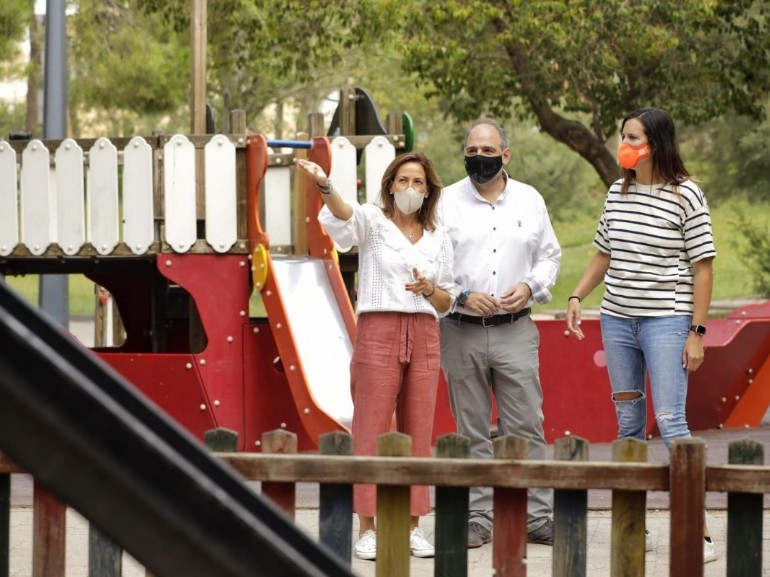 El Parque Grande ampliará su oferta de ocio con una pista para bicicletas y una nueva zona de juegos infantiles
