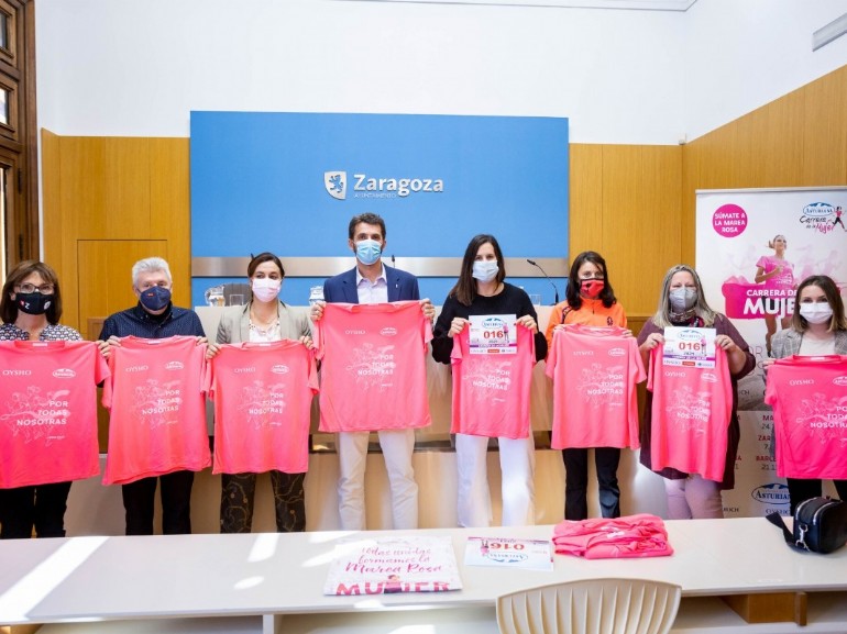 La Carrera de la Mujer vuelve este domingo a Zaragoza con 9.000 participantes