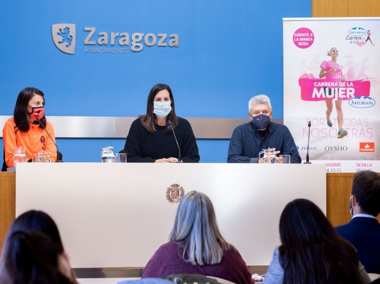 La Carrera de la Mujer vuelve este domingo a Zaragoza con 9.000 participantes