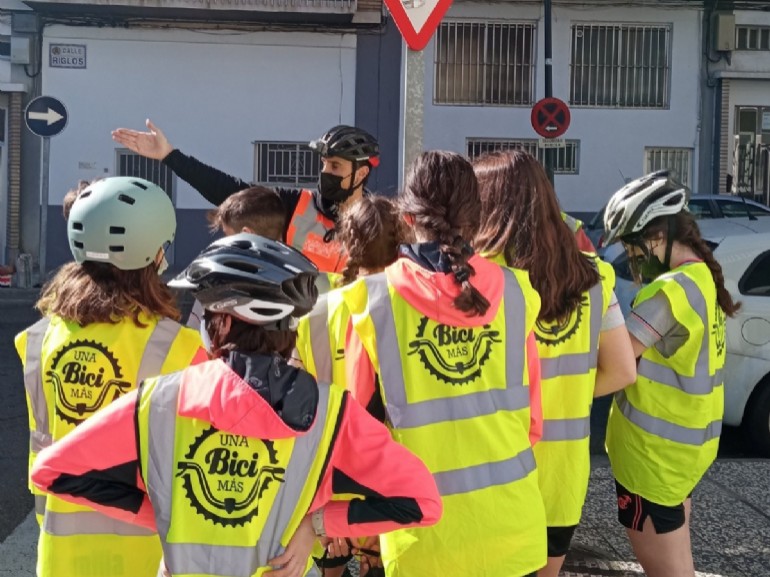 Comienza la actividad «La Bici en el cole»