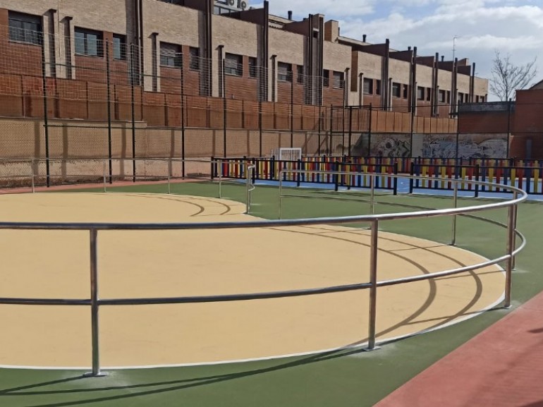 Nueva zona para patinar y pista de mini-fútbol en San Juan de Mozarrifar
