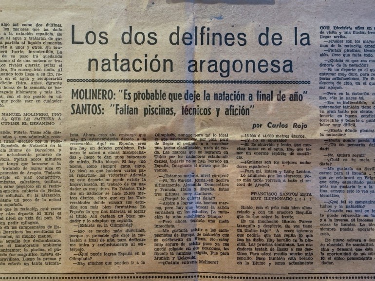 Artículo sobre Manuel Molinero y Francisco Santos 