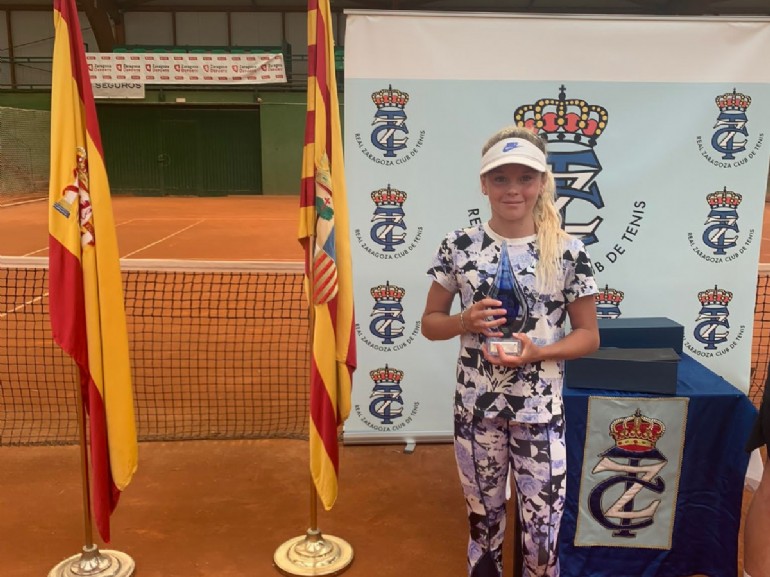 Jóvenes talentos del tenis mundial se dieron cita en el Torneo ITF Sub-18 «Ibercaja-Ciudad de Zaragoza»