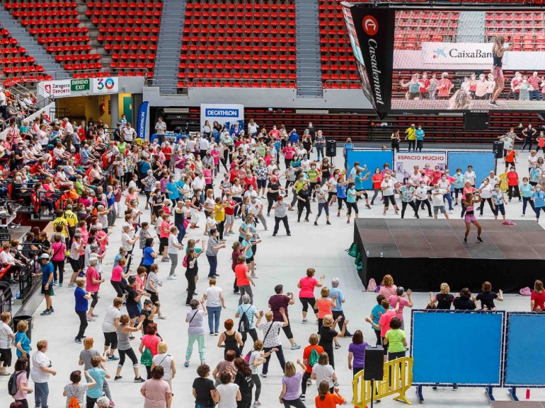 3.700 personas han participado en el programa de gimnasia de mantenimiento de Zaragoza Deporte