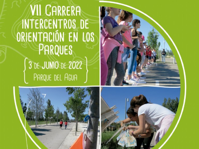 350 escolares participan en la VII Carrera Intercentros de Orientación en los Parques