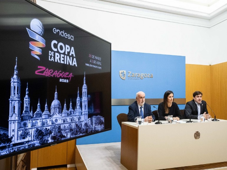 Zaragoza acogerá la Copa de la Reina de baloncesto en 2023