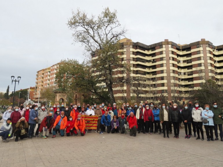 Regresan las andadas para mayores de Zaragoza Deporte con tres rutas semanales por zonas verdes de la ciudad