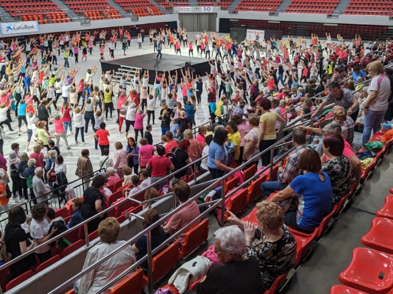 4.000 personas han participado en el programa de gimnasia de mantenimiento de Zaragoza Deporte