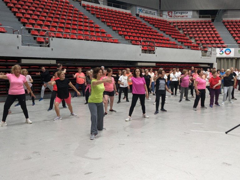 4.000 personas han participado en el programa de gimnasia de mantenimiento de Zaragoza Deporte