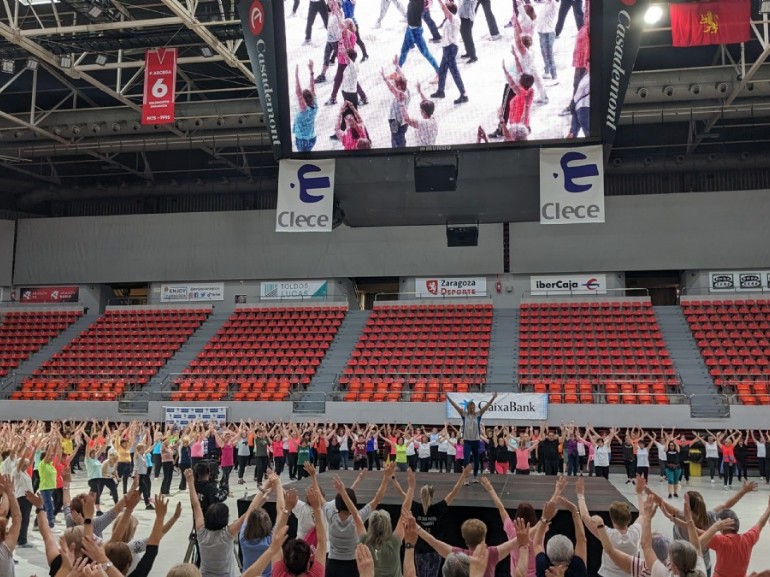 4.000 personas han participado en el programa de gimnasia de mantenimiento de Zaragoza Deporte