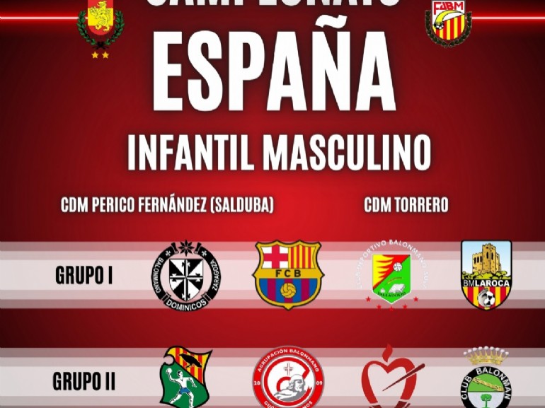 Zaragoza acoge esta semana el Campeonato de España de balonmano infantil masculino