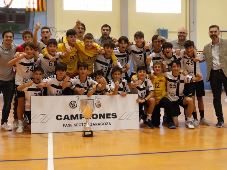 Zaragoza acoge esta semana el Campeonato de España de balonmano infantil masculino