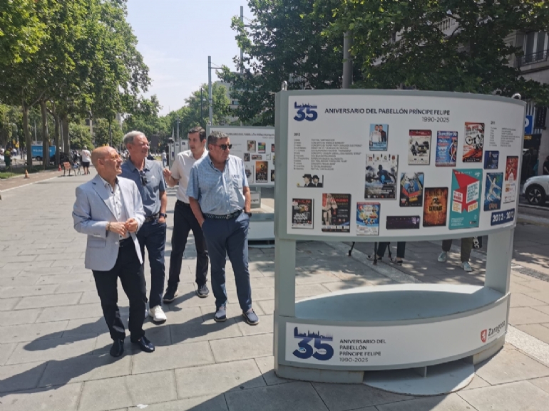 La Gran Vía acoge la exposición conmemorativa del 35 aniversario del Pabellón Príncipe Felipe
