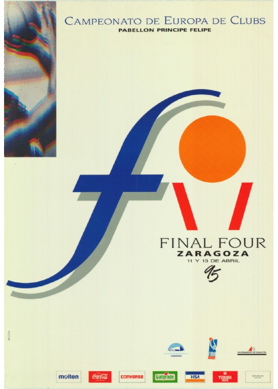 11 a 13 abril 1995 FINAL FOUR BALONCESTO