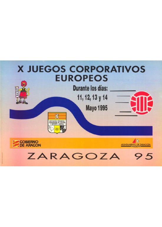 11 a 14 mayo 1995 JUEGOS CORPORATIVOS EUROPEOS BALONCESTO Y CLAUSURA