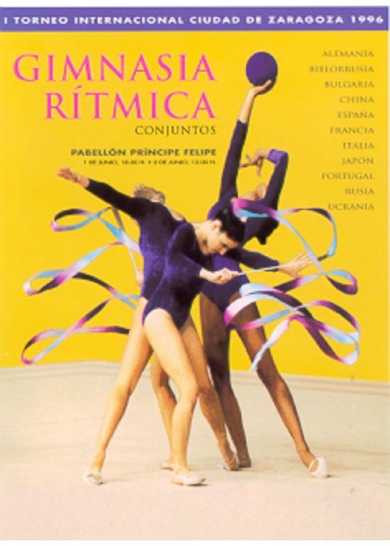 1 y 2 junio 1996 TORNEO INTERNACIONAL DE GIMNASIA RÍTMICA – ATLANTA’96