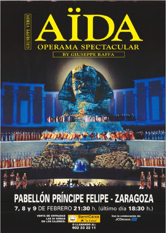 7, 8 y 9 febrero 1997 OPERAMA “AIDA”