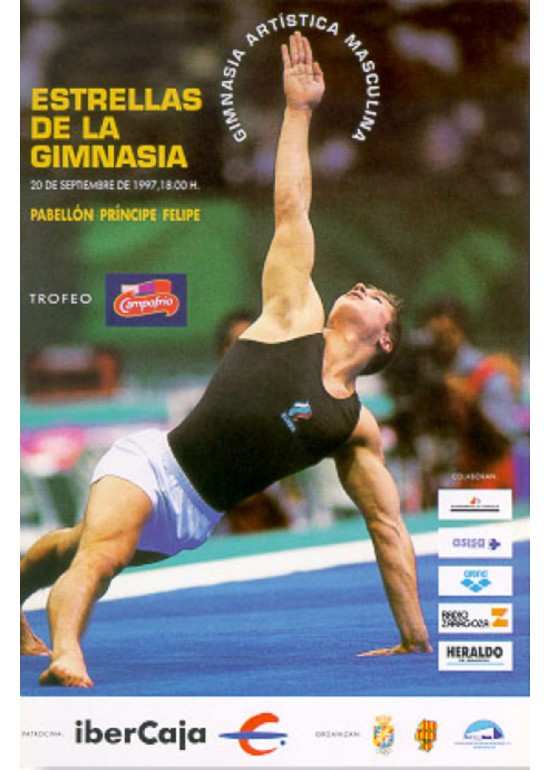 20 septiembre 1997 II TROFEO INTERNACIONAL “CIUDAD DE ZARAGOZA” ESTRELLAS DE LA GIMNASIA