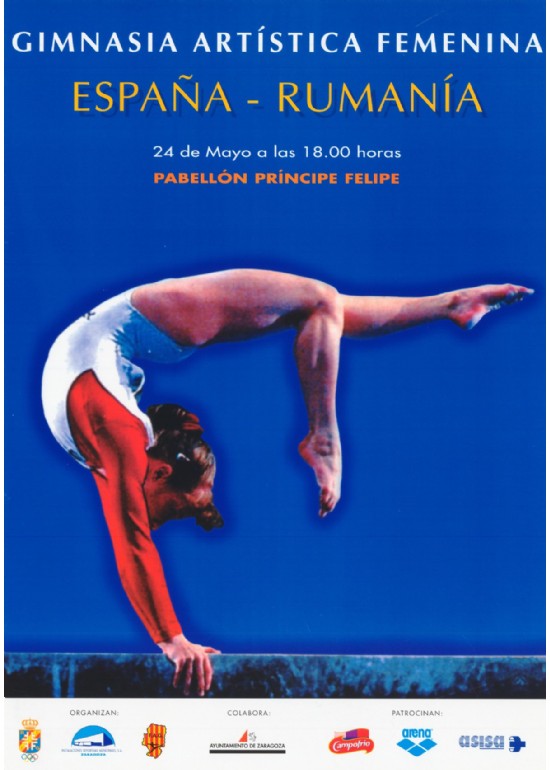 24 mayo 1997 TORNEO INTERNACIONAL DE GIMNASIA ARTÍSTICA FEMENINA ESPAÑA – RUMANÍA