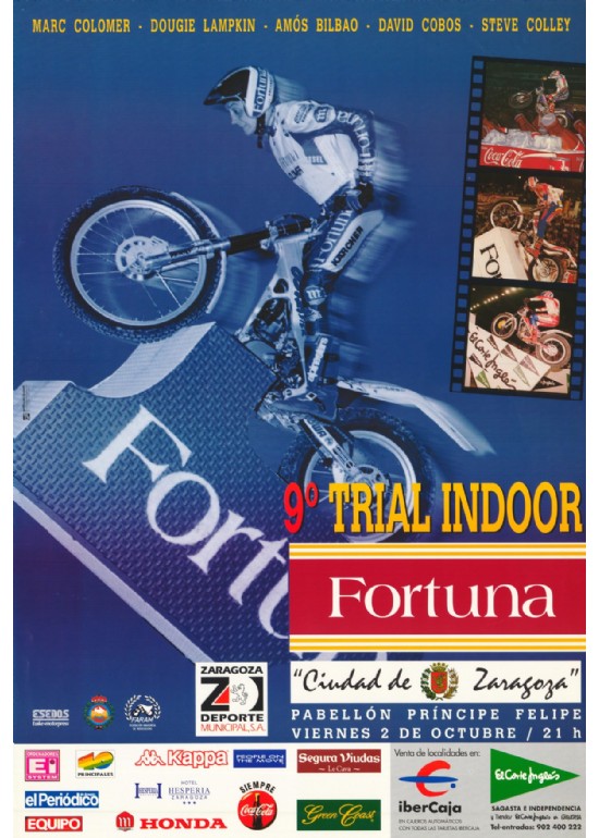 2 octubre 1998 IX TRIAL INDOOR “CIUDAD DE ZARAGOZA”