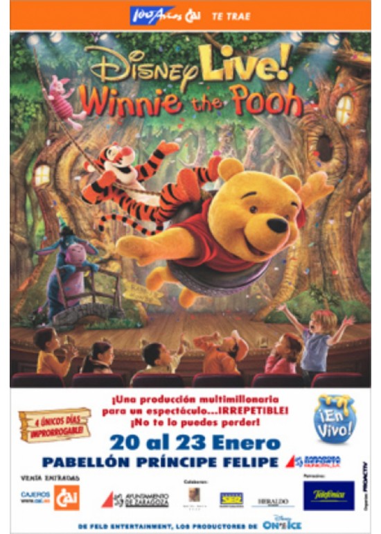 19 a 23 enero 2005 DISNEY LIVE “WINNIE THE POOH”