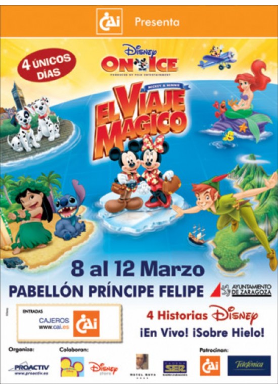 8 a 12 marzo 2006 DISNEY ON ICE “MICKEY & MINNIE, EL VIAJE MÁGICO”