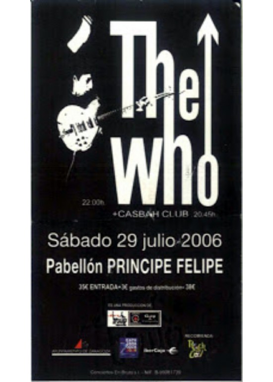 29 julio 2006 CONCIERTO DE “THE WHO”