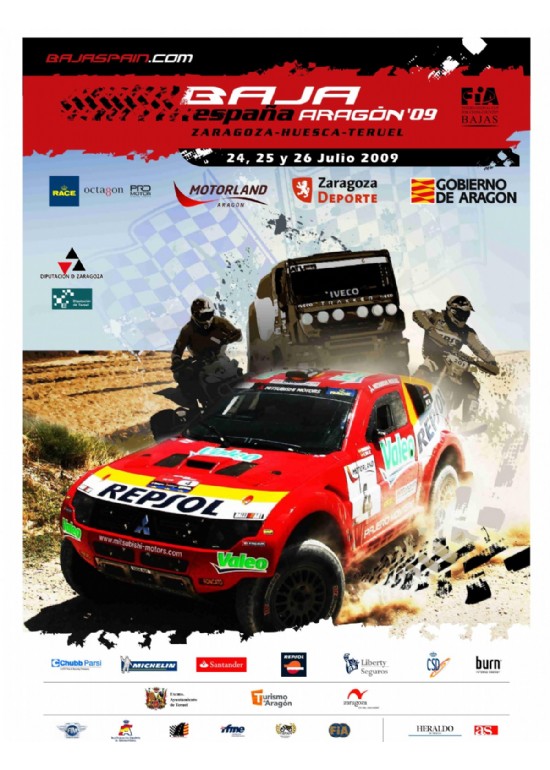 24 al 26 julio 2009 XXVI BAJA ESPAÑA-ARAGÓN