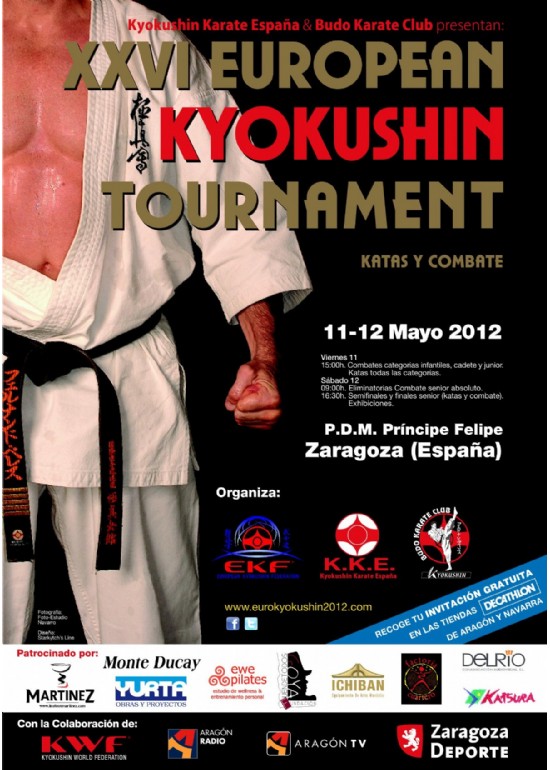 11 y 12 marzo 2012 XXVI EUROPEAN KYOKUSHIN TOURNAMENT