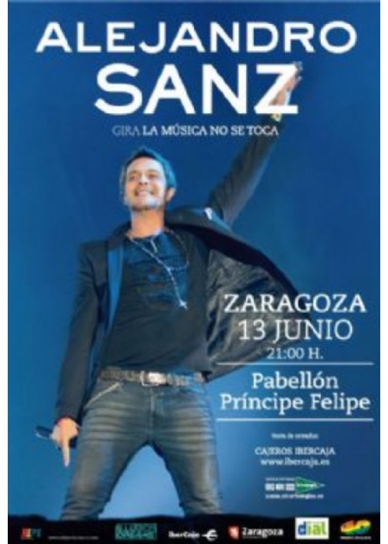 13 junio 2013 CONCIERTO DE ALEJANDRO SANZ