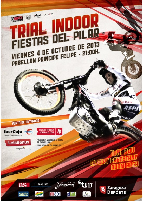 4 octubre 2013 XXIV TRIAL INDOOR FIESTAS DEL PILAR