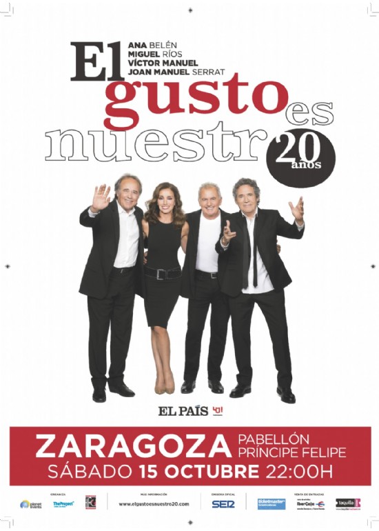 15 octubre 2016 CONCIERTO DE EL GUSTO ES NUESTRO