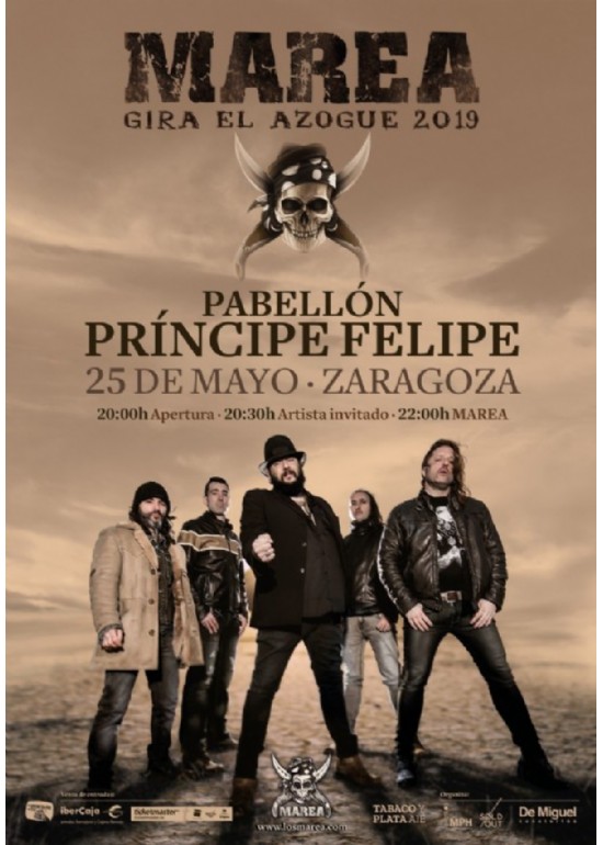 25 mayo y 5 octubre 2019 CONCIERTO DE MAREA