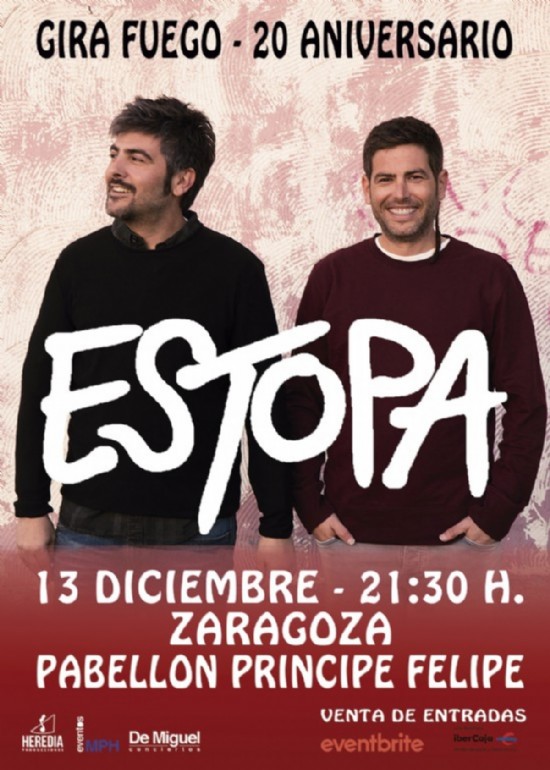 13 diciembre 2019 CONCIERTO DE ESTOPA