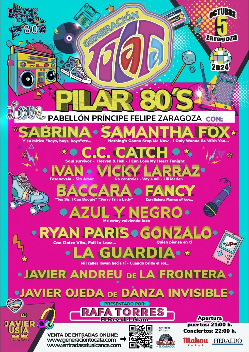 Generación Tocata Pilar 80's
