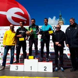 Podium Maratón Masculino