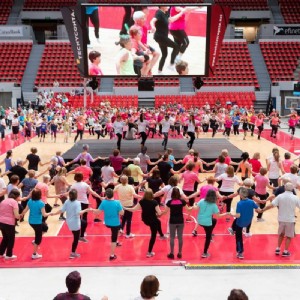 Fiesta fin de temporada de los cursillos municipales de Gimnasia de Mantenimiento 2019