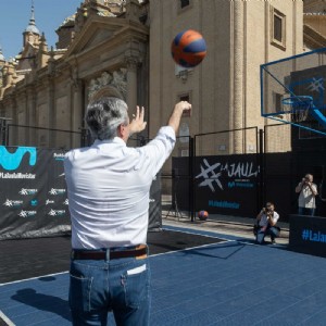 La Jaula ACB Movistar: el baloncesto callejero de primer nivel toma este fin de semana la plaza del Pilar
