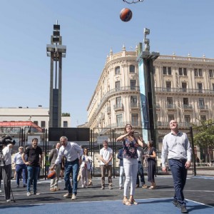 La Jaula ACB Movistar: el baloncesto callejero de primer nivel toma este fin de semana la plaza del Pilar
