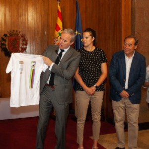 El Ayuntamiento felicita a Nerea Langa por sus cinco medallas en el Mundial Júnior de Patinaje