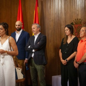 El Ayuntamiento felicita a Cristina Ouviña, campeona de Europa de baloncesto