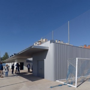 El Campo Municipal de Fútbol de Santa Isabel estrena nuevo edificio de vestuarios